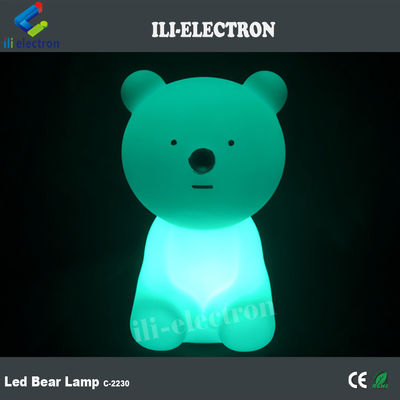 Уникальный ночной свет Teddy Bear светодиодный настольный светильник