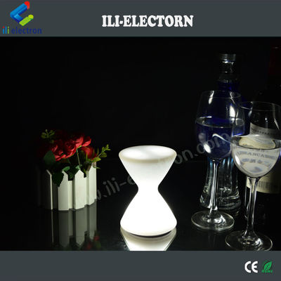 Мини песочные часы формы пластиковых Декоративные светодиодные столовые лампы