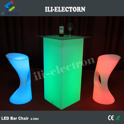 Современные RGB светодиодные светящиеся мебельные столы с перезаряжаемой литийной батареей