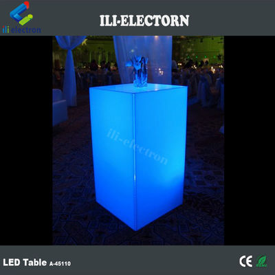 Современные RGB светодиодные светящиеся мебельные столы с перезаряжаемой литийной батареей