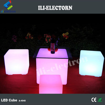 PE пластик меняющий цвет освещенный Solid LED Glow Кубики