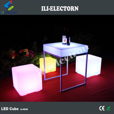 PE пластик меняющий цвет освещенный Solid LED Glow Кубики