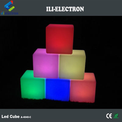 Дистанционное управление светодиодный кубический ночной свет освещенный Rgb цветопеременный батарейка перезаряжаемая