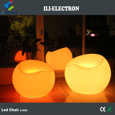 Просвещенный стул в форме яблока/ Коктейльный стул Light up/Светлый стул в форме бара