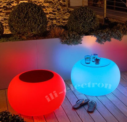 LED акцентный свет стол Круглый бар Светящийся светодиодный стол