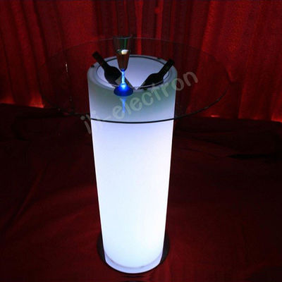 Наружное освещение высокого верхнего patio LED Ice Bucket Cruiser Table