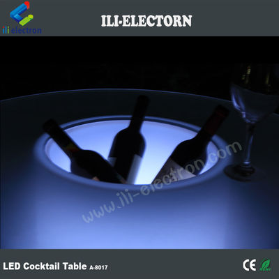 Наружное освещение высокого верхнего patio LED Ice Bucket Cruiser Table