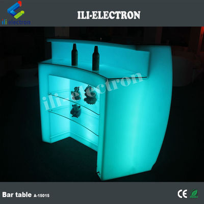 Материал PE LED Кофейный стол LED Мебель LED Барная мебель