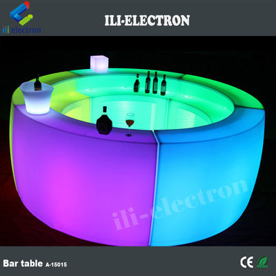 Материал PE LED Кофейный стол LED Мебель LED Барная мебель
