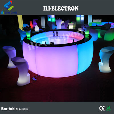 Материал PE LED Кофейный стол LED Мебель LED Барная мебель