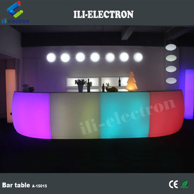 Материал PE LED Кофейный стол LED Мебель LED Барная мебель