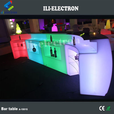 Материал PE LED Кофейный стол LED Мебель LED Барная мебель