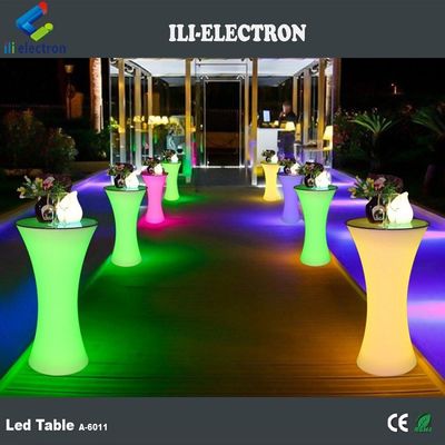 Оптовая современная светодиодная мебель Party Highboy Коктейльный стол