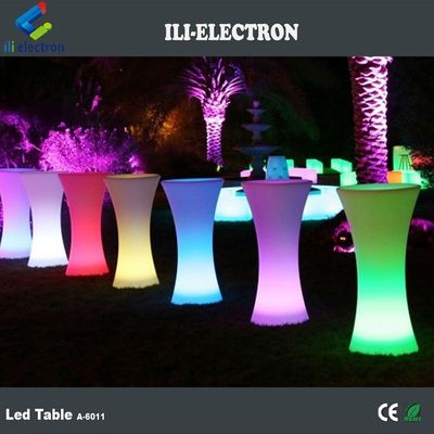 Оптовая современная светодиодная мебель Party Highboy Коктейльный стол
