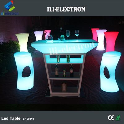 Изменение цвета RGB освещенный светящийся стол 80000 ч.