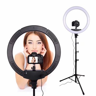 8&quot; 10&quot; 12&quot; Фотографский студийный комплект кольцевые огни светодиодные кольцевые огни 1200 LM