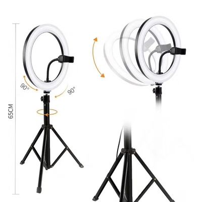 8&quot; 10&quot; 12&quot; Фотографский студийный комплект кольцевые огни светодиодные кольцевые огни 1200 LM