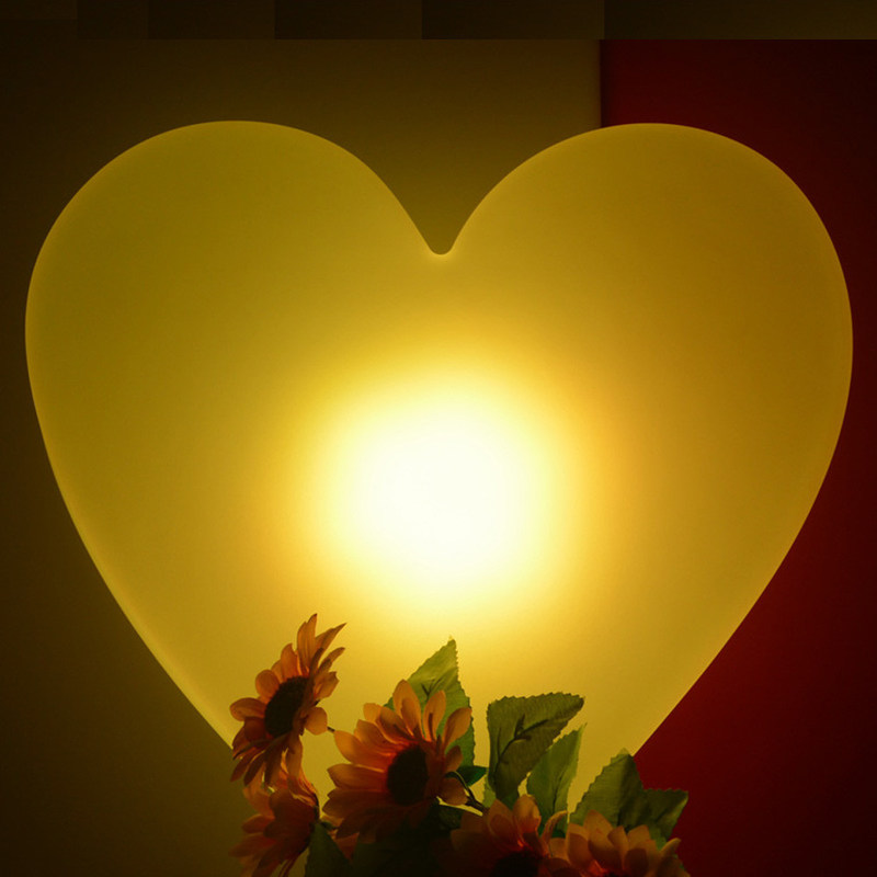 16 цветопеременных светодиодных светящихся ламп сердца